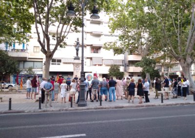 Acto Homenaje Miguel de Cervantes por Valentia Forum en Valencia